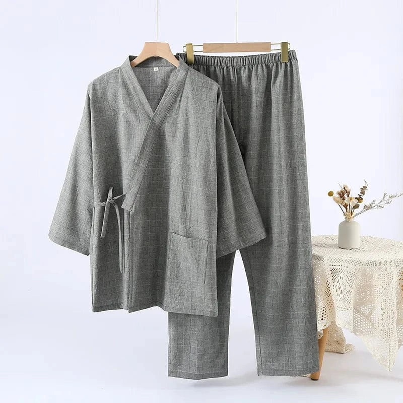 Zestaw piżamowy w stylu kimono