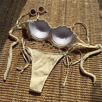 Bikini z motywem morskim