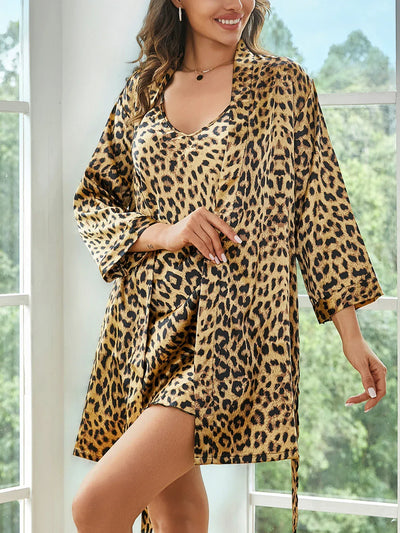 Panterkowa koszula nocna