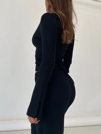 Komplet wypoczynkowy ze spodniami