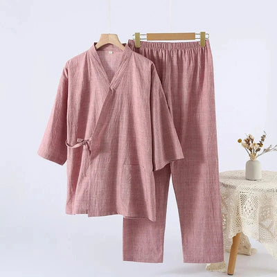 Zestaw piżamowy w stylu kimono