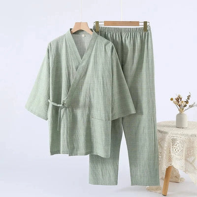 Zestaw piżamowy w stylu kimono